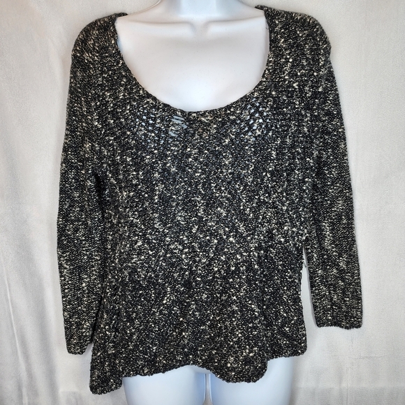 Helmut Lang linen blend knit sweater, stretchy - Picture 12 of 15